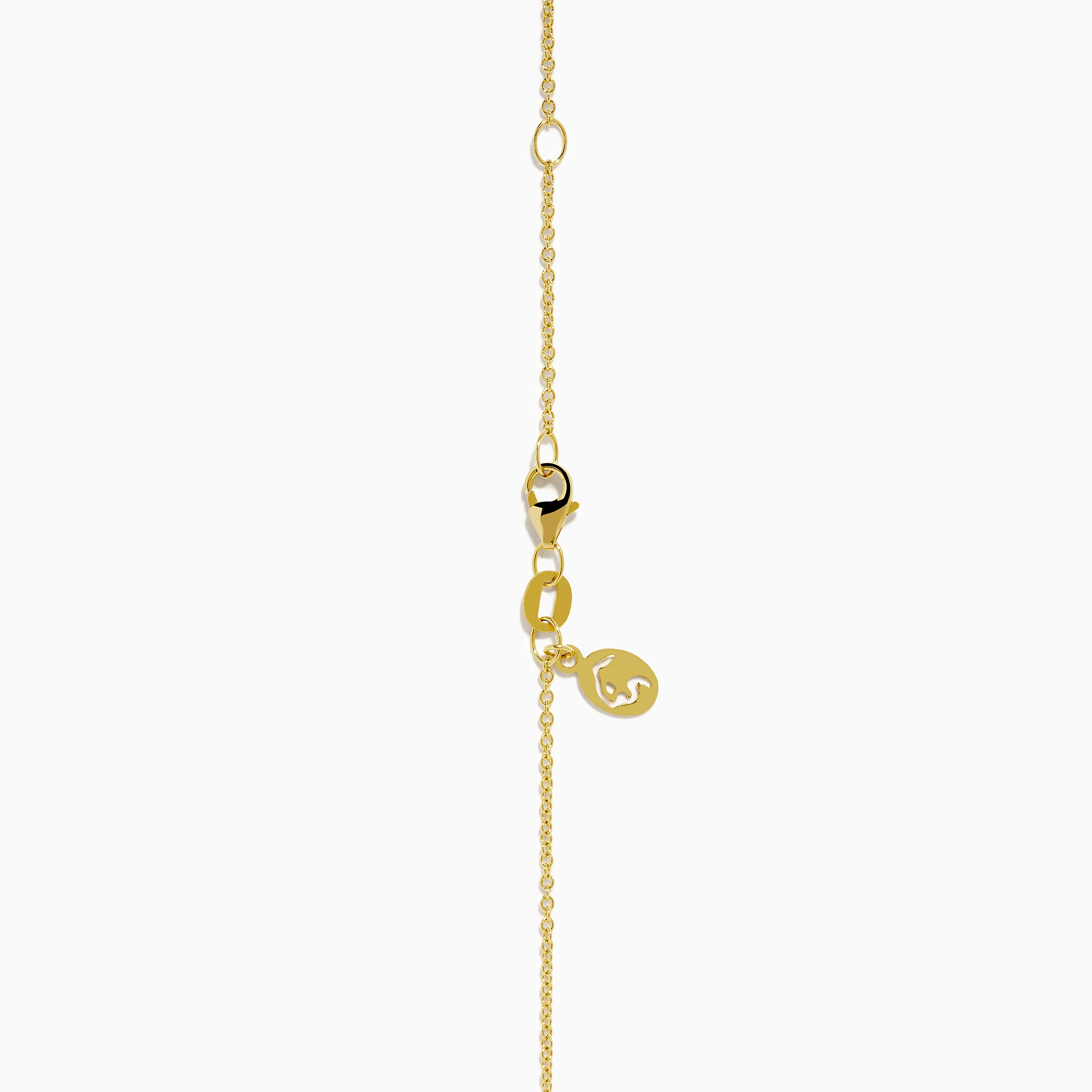 14K Yellow Gold Emerald and Diamond Halo Pendant - Image 4