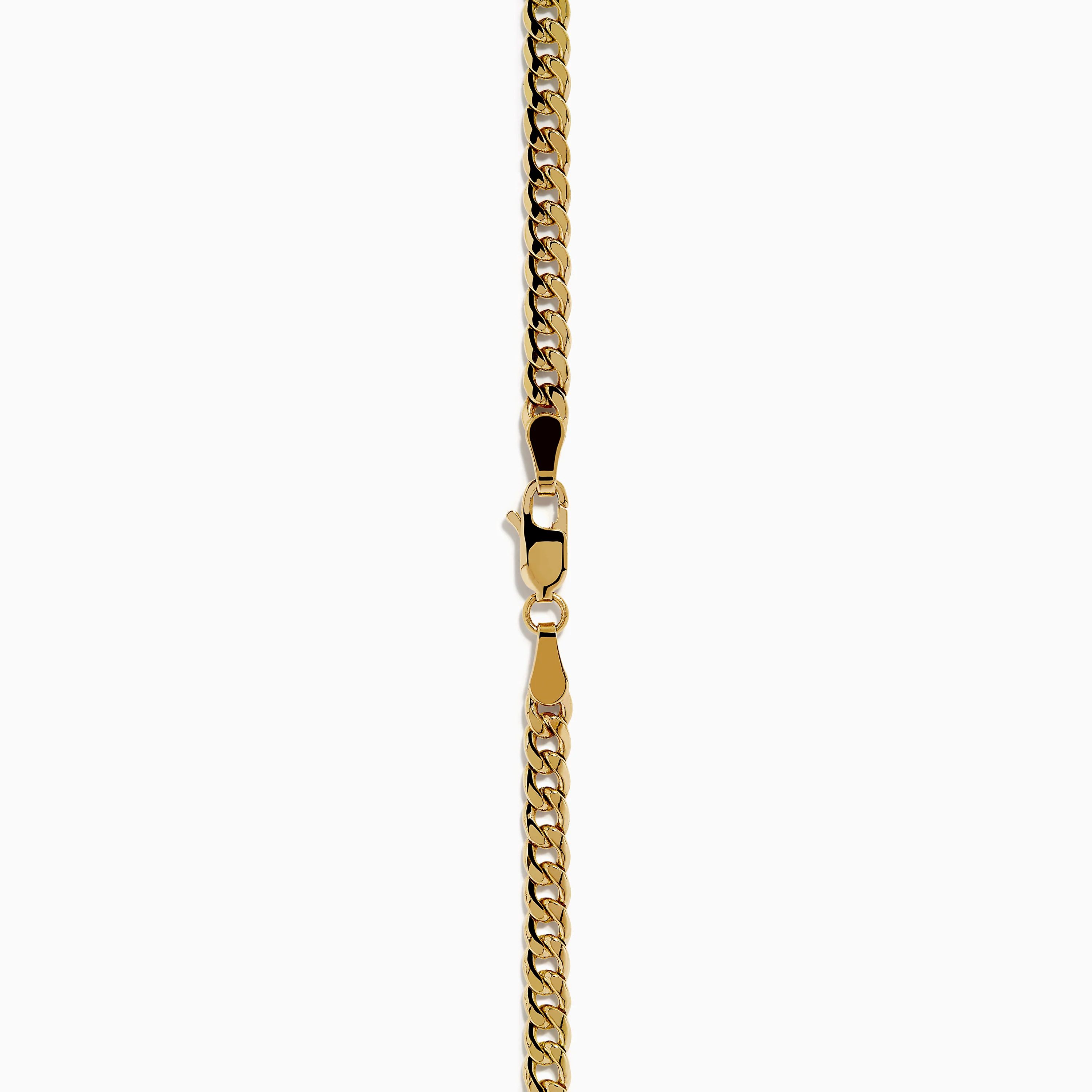 Signature 14K Yellow Gold Diamond Panther Cuban Chain Necklace - Image 4